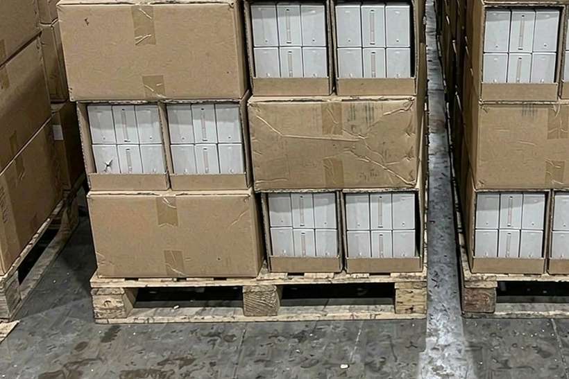 Case Study: Nicotine hardware — container load