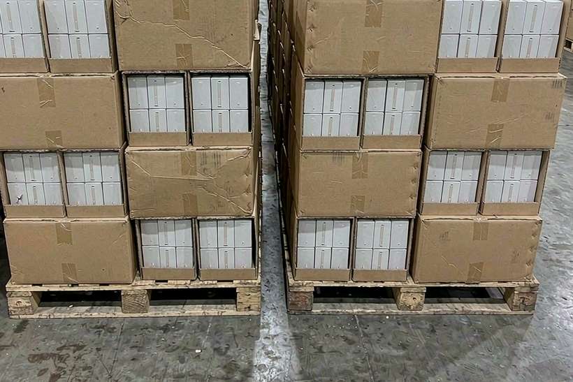 Checklist for Nicotine pods — container load