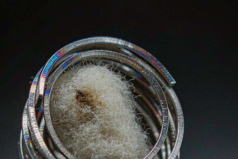 Restocking Nicotine coils — container load