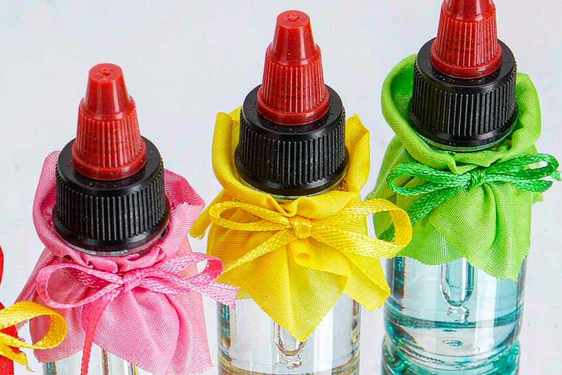 Restocking Nicotine e-liquid — bulk case