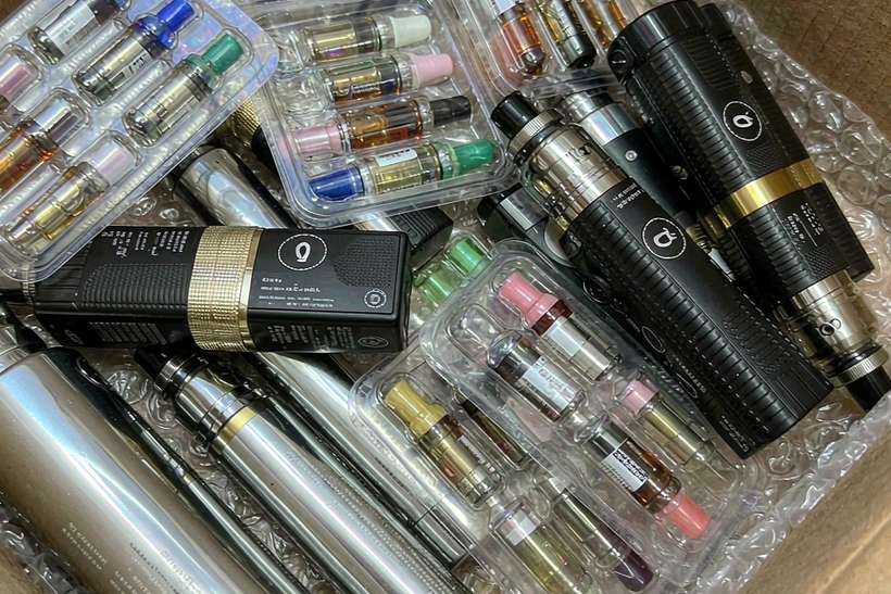 Trend Report on Nicotine products in Wales — container load