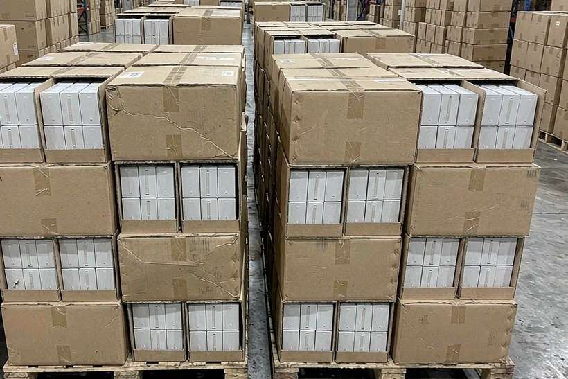 Warehouse Options for Nicotine disposables — container load