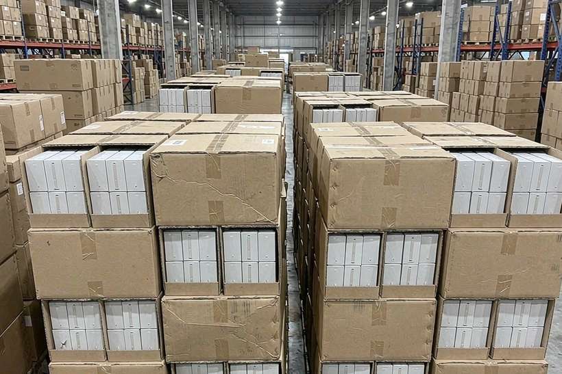 Warehouse Options for Nicotine tanks — container load